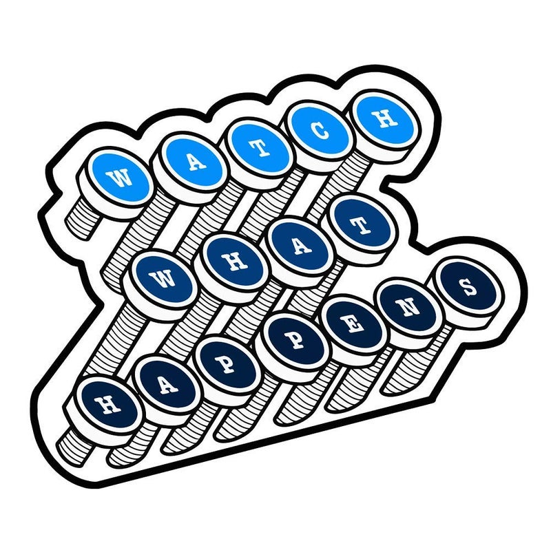 Coloring Broadway - NEWSIES inspired Stickers (Set of 4) â€œSeize The Dayâ€ Collection, Broadway Musical Merchandise, Die-Cut & Bubble Free Vinyl, Ideal Gift for Theatre Lovers, Broadway Theater Stickers - Image 2